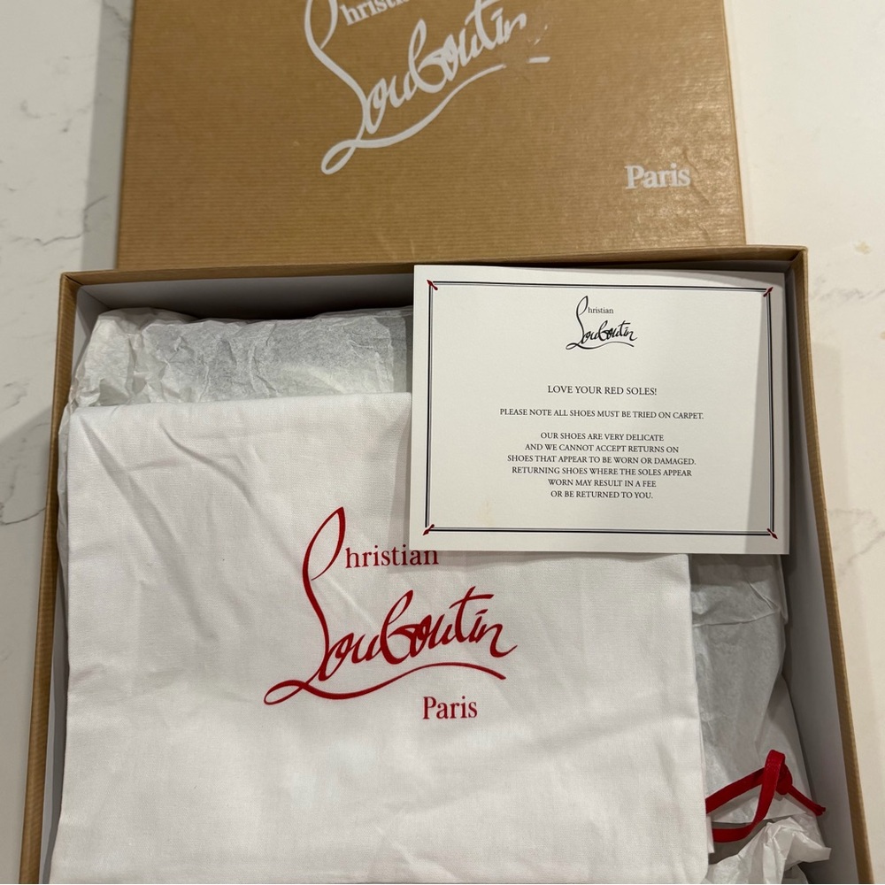 RARE Christian Louboutin Pigalle High Heels VINTAGE DEADSTOCK - Picture 4 of 9